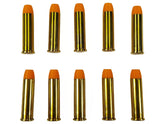 357 Magnum Snap caps - Dummy Training Rounds - Set of 10 (Orange & Brass)